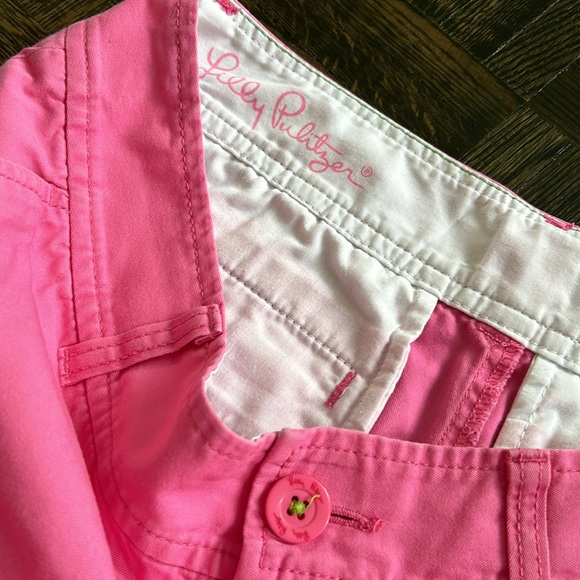 Lily Pulitzer Shorts Pink Size 2 - Picture 3 of 6